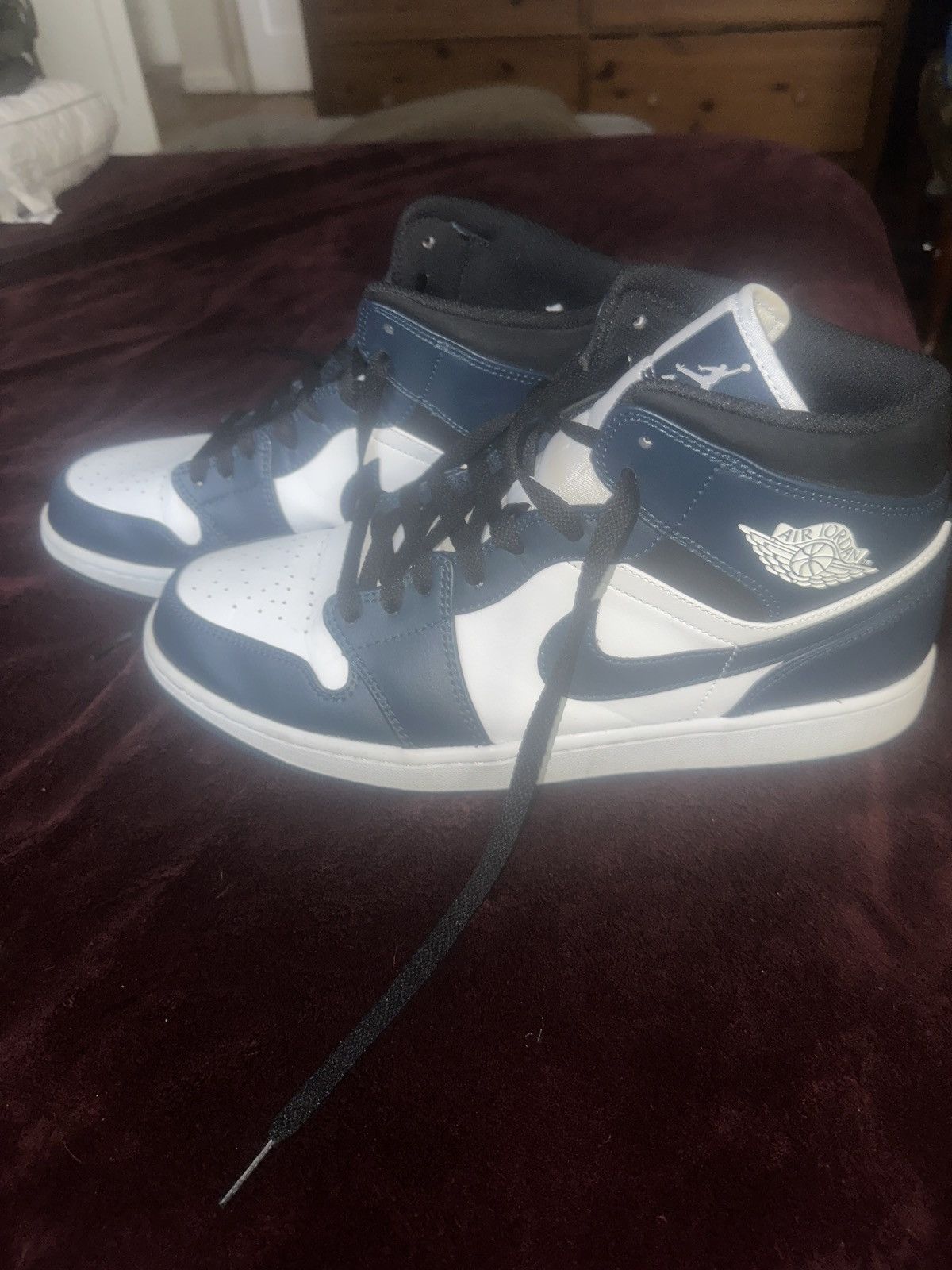 Jordan Brand Air Jordan 1 Mid - “Armory Navy” Size US 12 / EU 45 - 2 Thumbnail