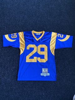 VIntage Los Angeles Rams ERIC DICKERSON Sand Knit NFL #29 Jersey Size L