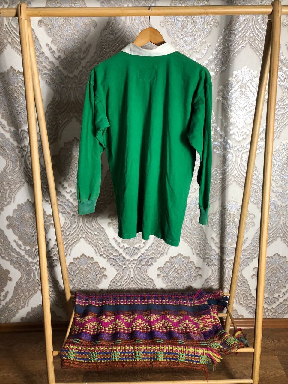 Cotton Traders VINTAGE COTTON TRADERS IRELAND RETRO RUGBY JERSEY Y2K 90s Size US L / EU 52-54 / 3 - 6 Thumbnail