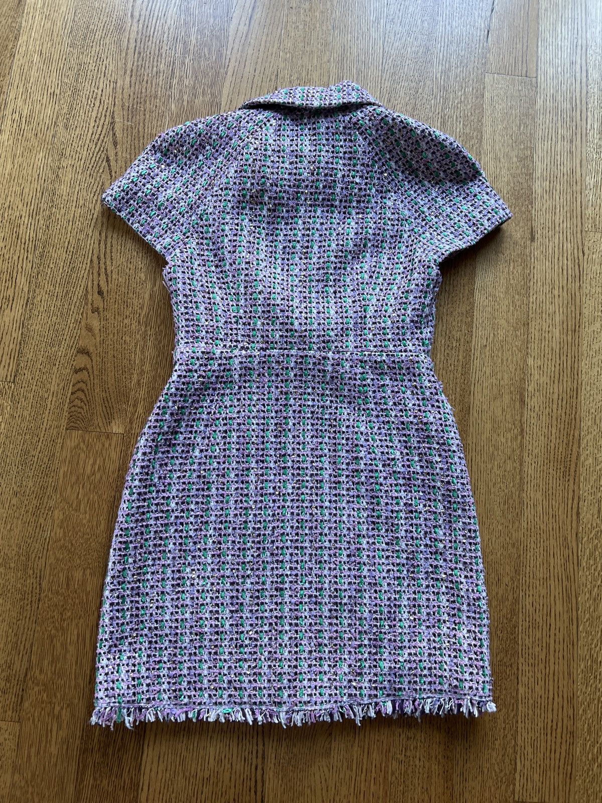 Kate Spade Enchanted Tweed Shirtdress Size S / US 4 / IT 40 - 3 Thumbnail