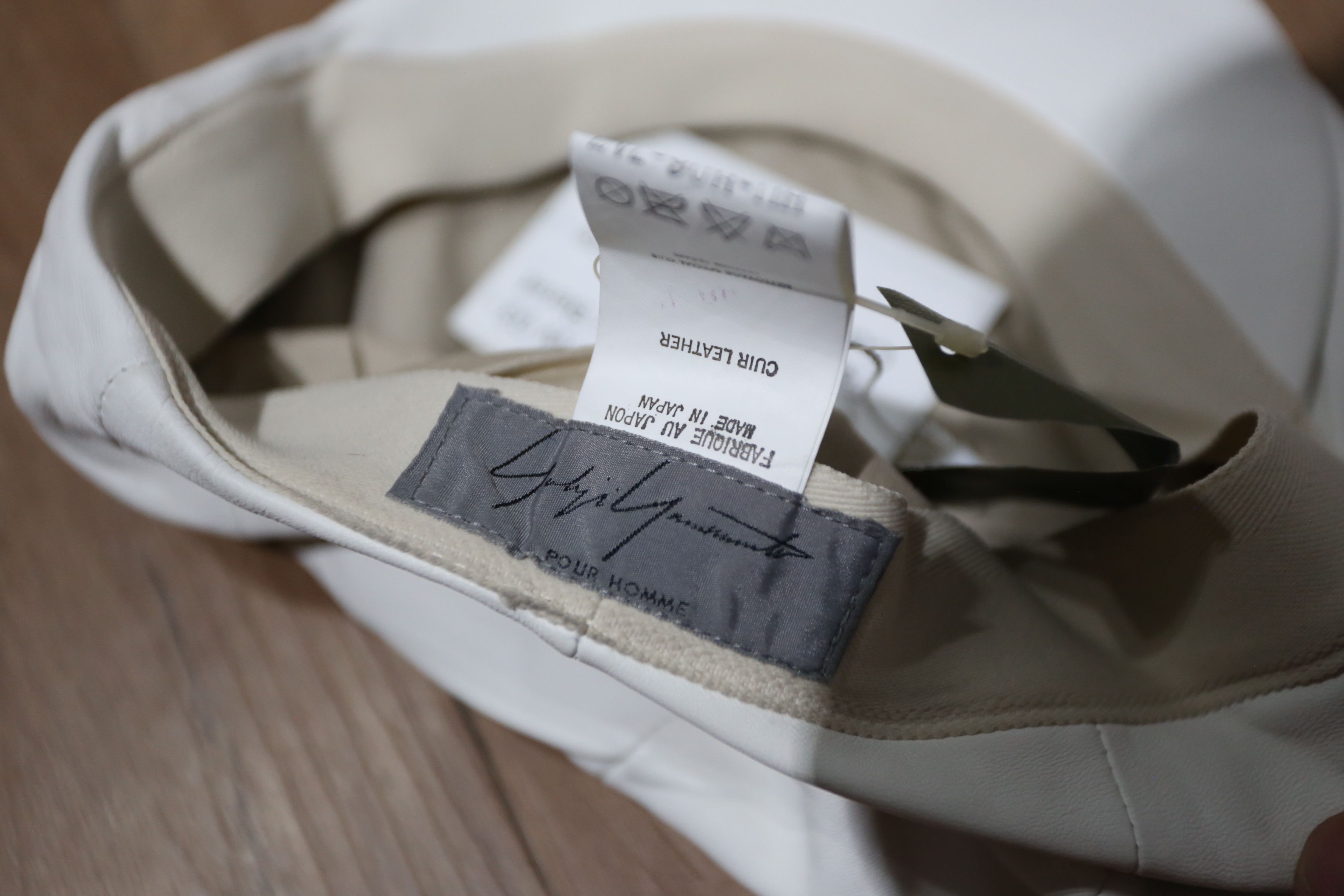 Yohji Yamamoto Yohji Yamamoto - F/W 03 - "East Hell" Leather Beret Size ONE SIZE - 4 Thumbnail