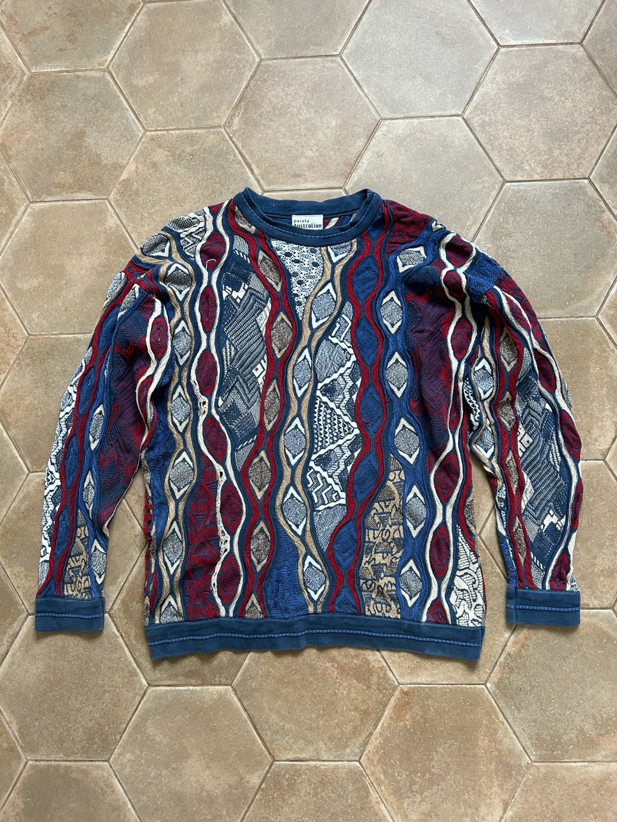 Vintage Coogi Austrailia Knitted Sweater sale