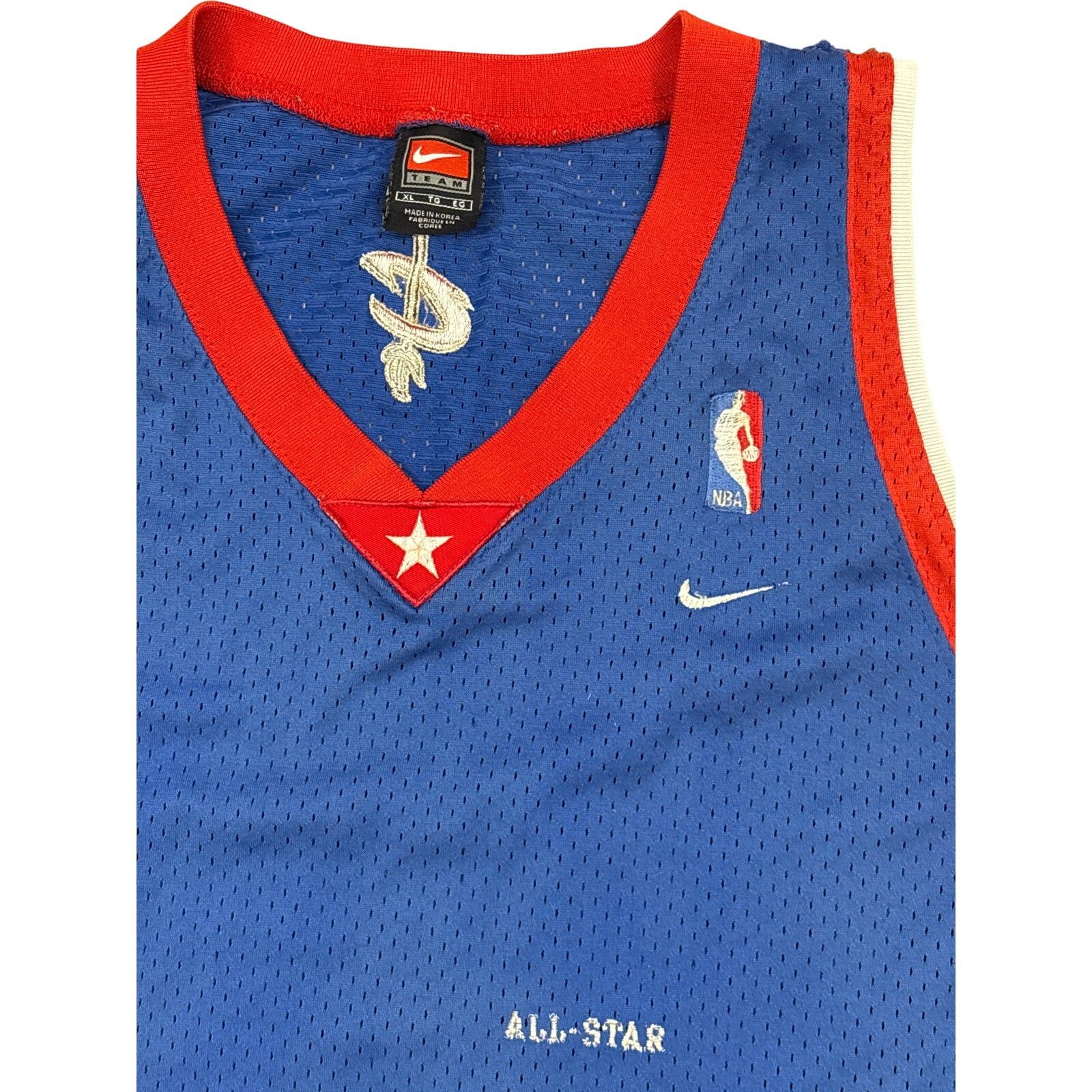 Nike Cleveland Cavaliers All Star NBA Nike Jersey Blue Red XL +2 Size US XL / EU 56 / 4 - 2 Thumbnail
