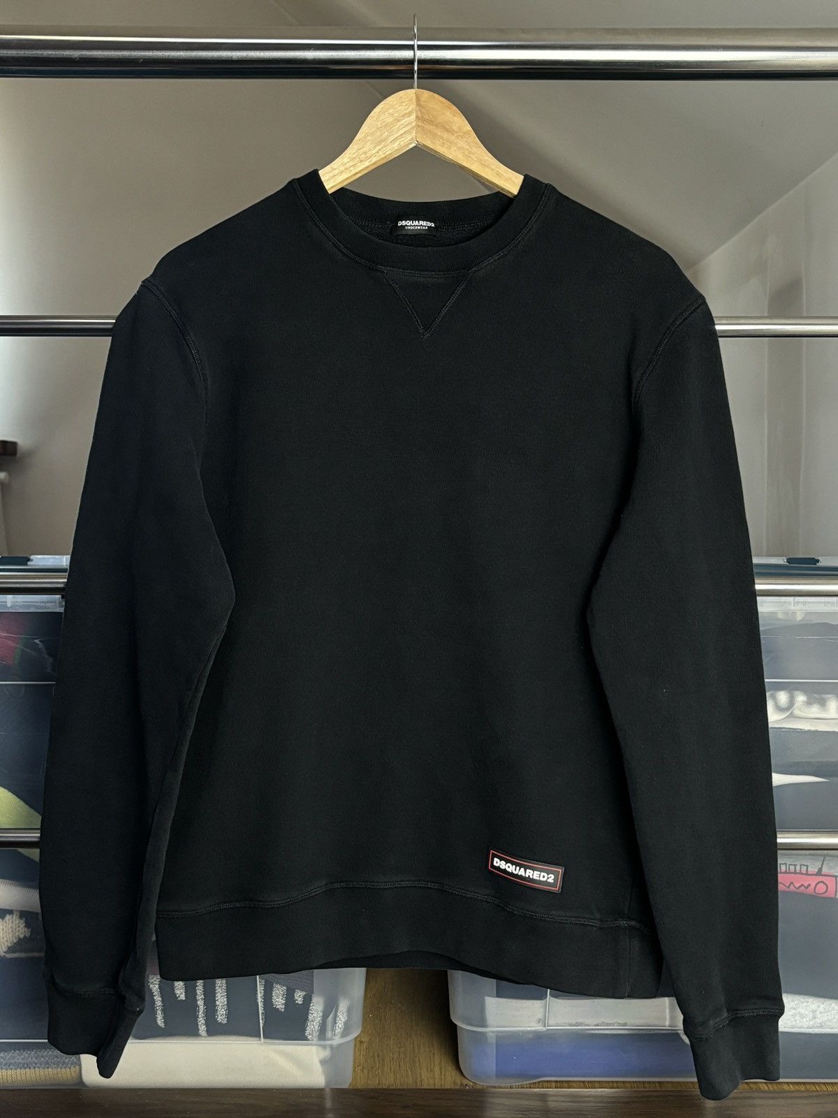 Designer × Dsquared2 Dsquared2 Crewneck Sweatshirt Size L / US 10 / IT 46 - 1 Thumbnail
