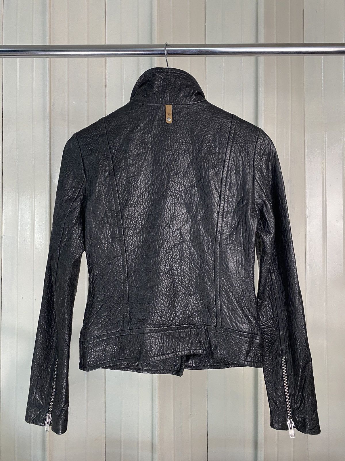 Mackage Mackage Pebbled Leather Jacket Size US XS / EU 42 / 0 - 3 Thumbnail