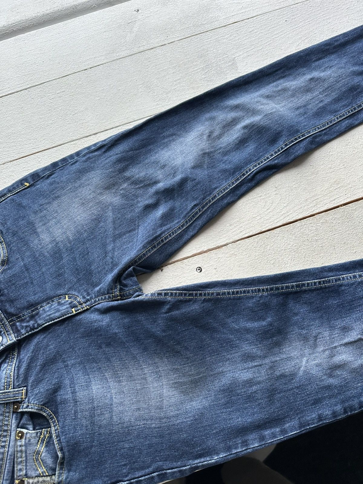 Armani 🚨Gothic Armani Regular Slim relax Flared Jeans Womens Size 30" / US 8 / IT 44 - 3 Thumbnail