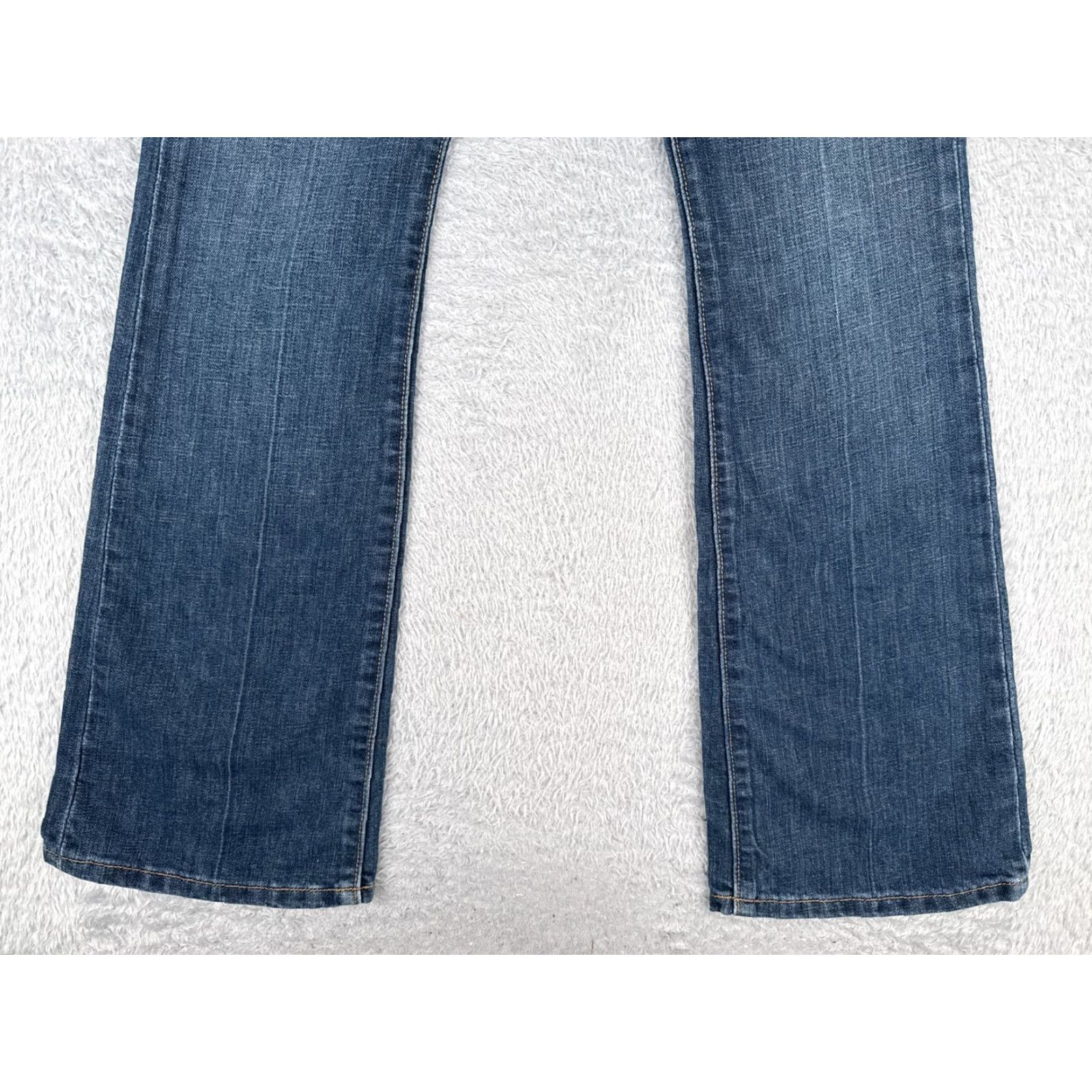 Gap GAP Jeans Women 27 Blue Denim Flare Regular Low Rise 31in Inseam Cotton Blend 1969 City Style Womens Size 27" / US 4 / IT 40 - 2 Thumbnail