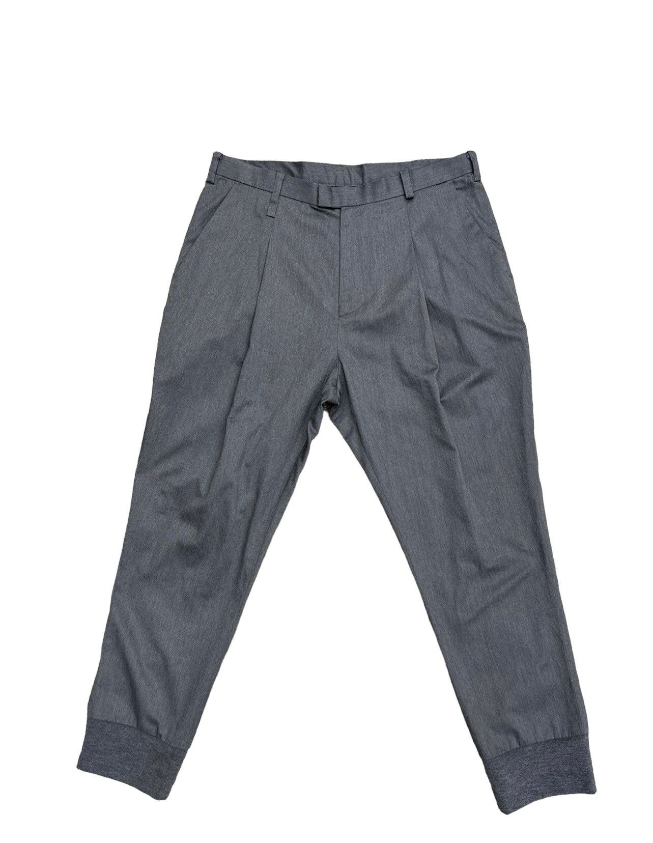 Vintage MILOK Protoculture Japan Grey Trouser Cropped Pant Size US 30 / EU 46 - 1 Thumbnail
