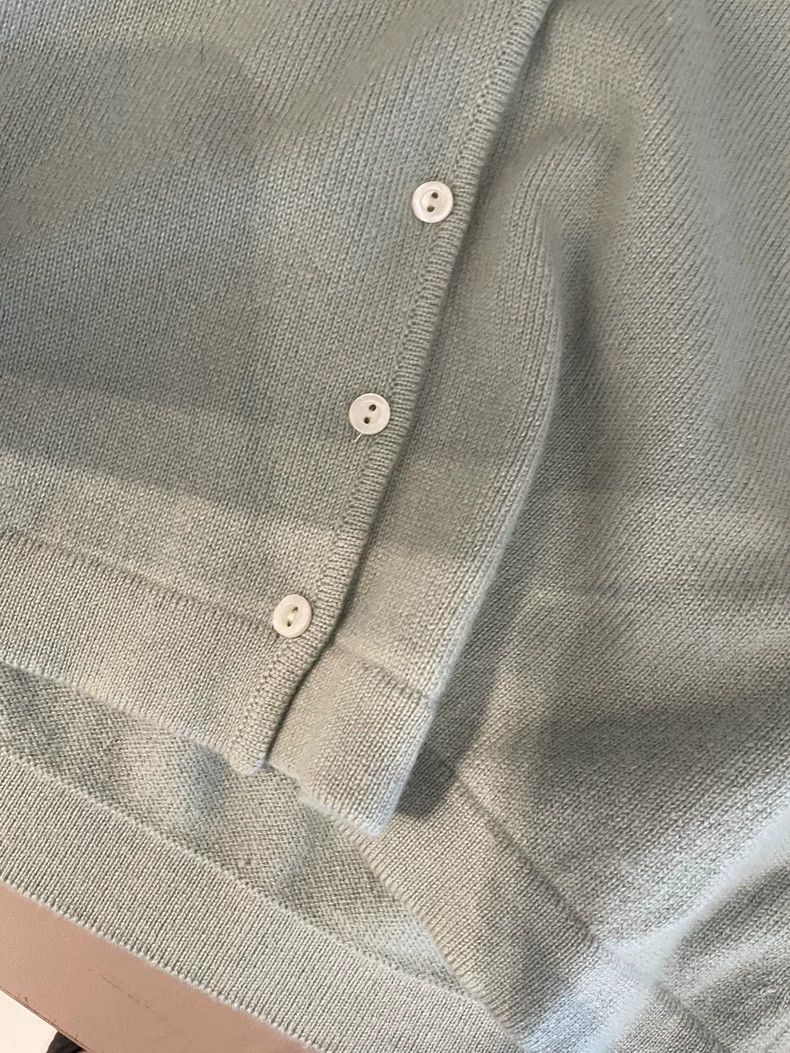 Loro Piana LORO PIANA Soybean sauce green cashmere sweater Size M / US 6-8 / IT 42-44 - 7 Thumbnail