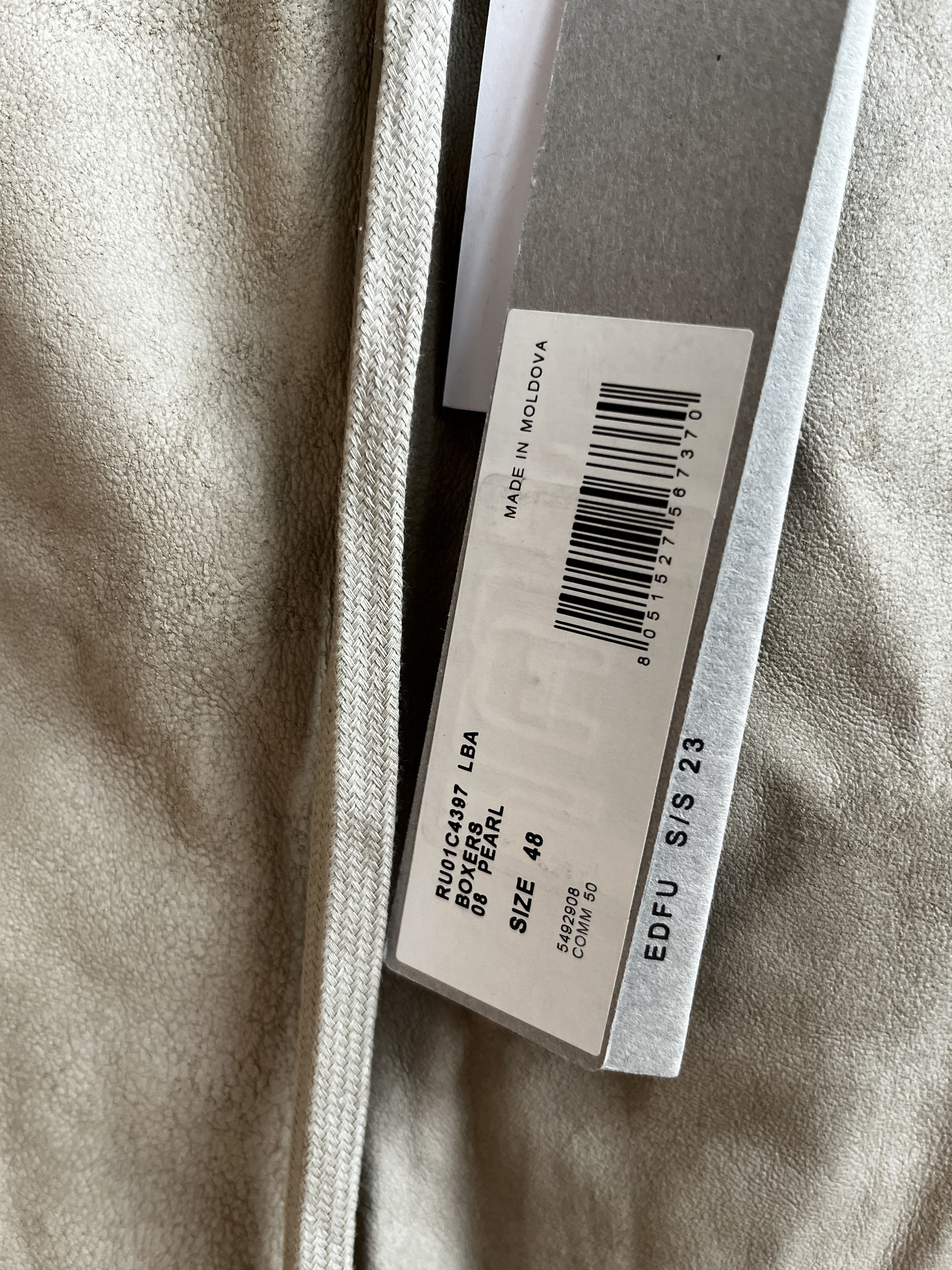 Rick Owens BNWT Lamb Leather Boxer Shorts Size US 32 / EU 48 - 5 Thumbnail