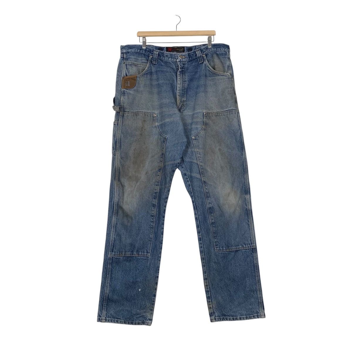Japanese Brand Wrangler Worker Jeans Size US 42 / EU 58 - 1 Thumbnail
