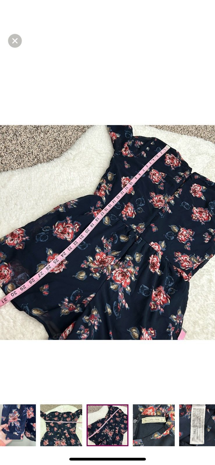 Abercrombie & Fitch Abercrombie & fitch floral romper size 6 Size 28" / US 6 / IT 42 - 5 Thumbnail