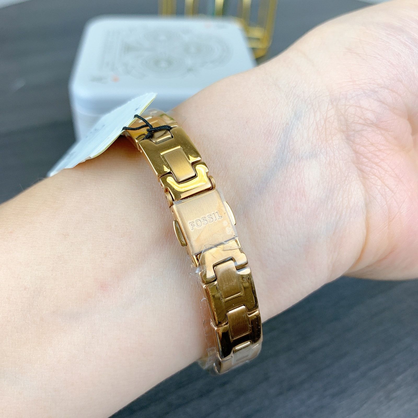 Fossil Fossil ES5202 Carlie Three-Hand Rose Gold-Stainless Watch Size ONE SIZE - 4 Thumbnail
