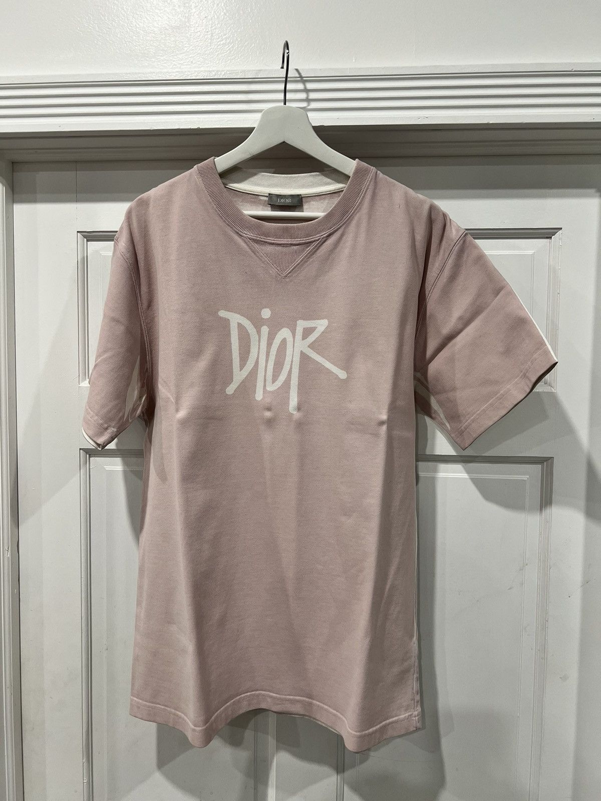 Dior DIOR X SHAWN STUSSY COLLAB (PINK) | Grailed