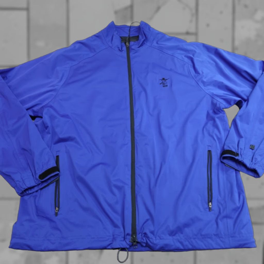 Vintage Zero Restriction Jacket XL Blue Full Zip Men Golf Basic Jacket 1828 Size US XL / EU 56 / 4 - 1 Thumbnail