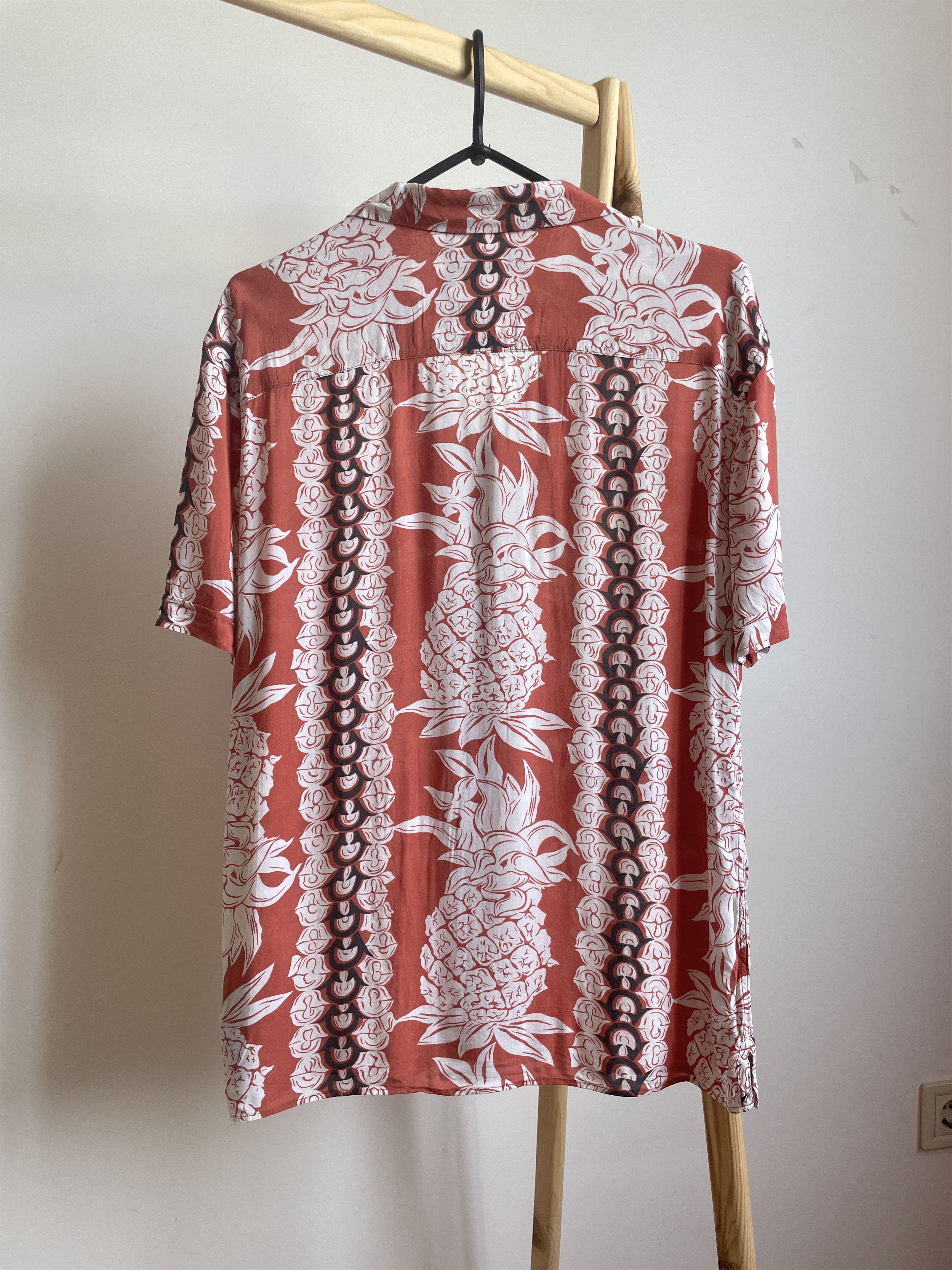 Allsaints Allsaints Ananas Pineapple Print Camp Collar Viscose Shirt Size US S / EU 44-46 / 1 - 2 Thumbnail