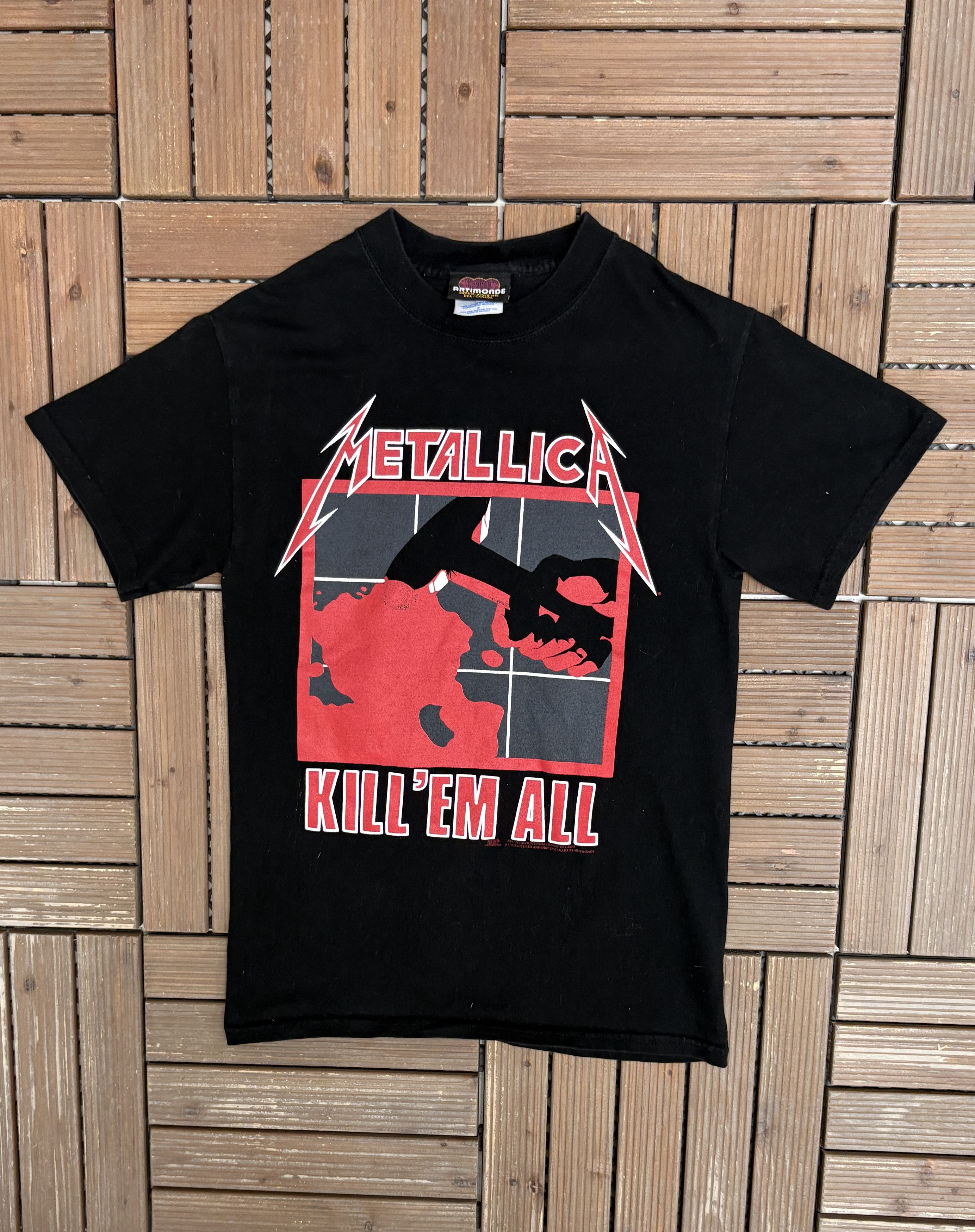Vintage Metallica Kill 'Em All Vintage Black T-Shirt Tee Size US S / EU 44-46 / 1 - 1 Thumbnail