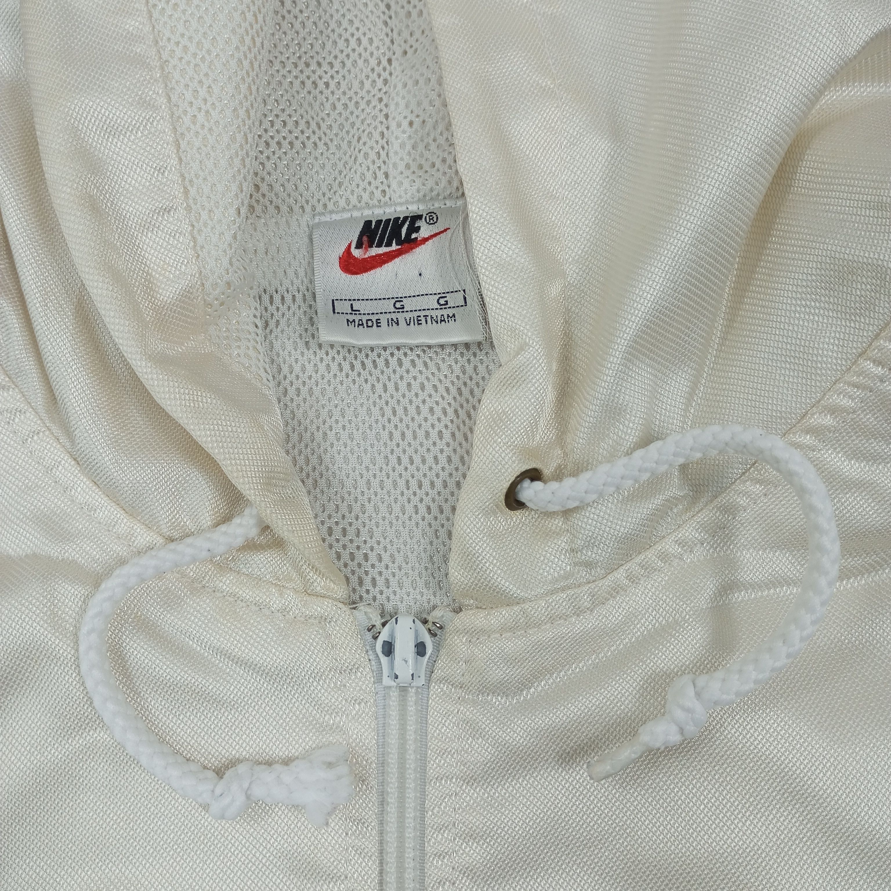 Nike × Vintage Nike Big Logo Design Half Zipper Windbreaker Jacket Size US XL / EU 56 / 4 - 6 Thumbnail