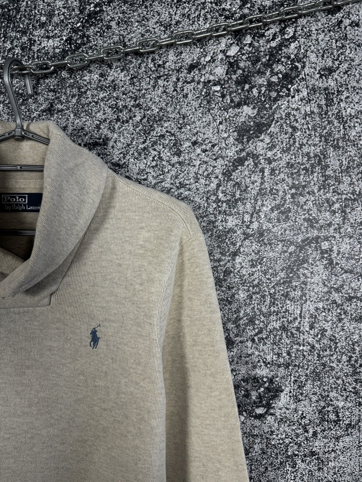 Polo Ralph Lauren Polo Ralph Lauren Shawl Collar Sweater Pullover Vintage Sz S Size US S / EU 44-46 / 1 - 2 Thumbnail