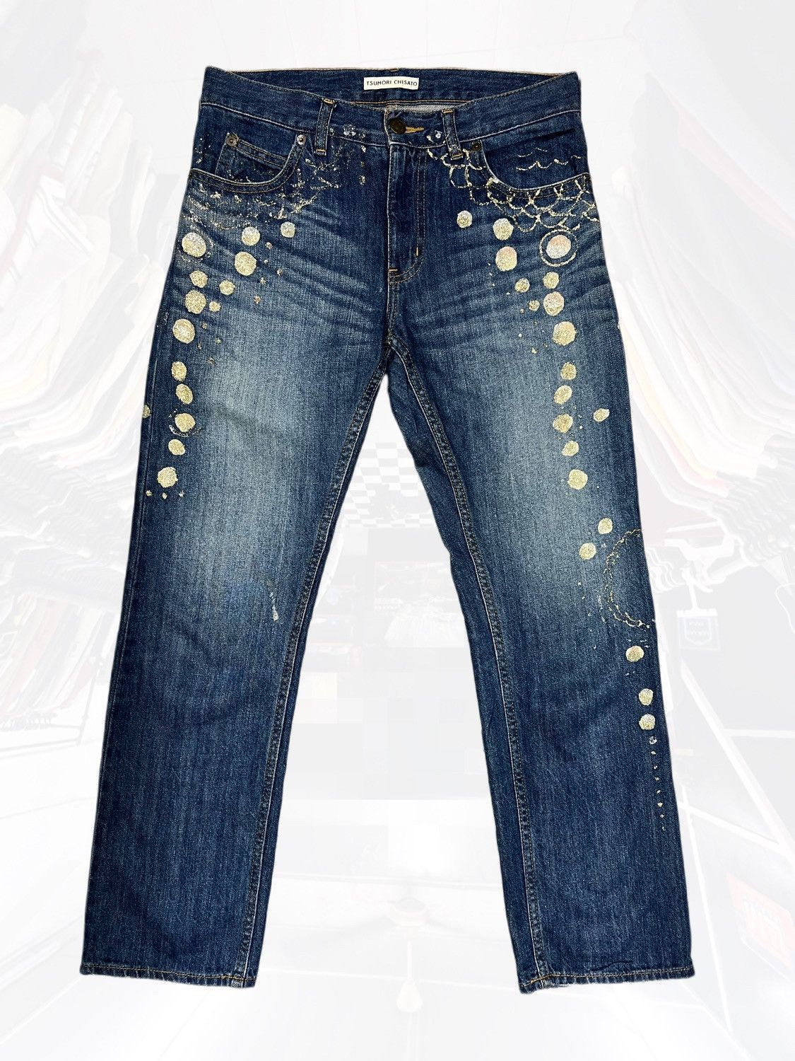 kazumoriページ TSUMORI CHISATO PAINTED ART DENIM