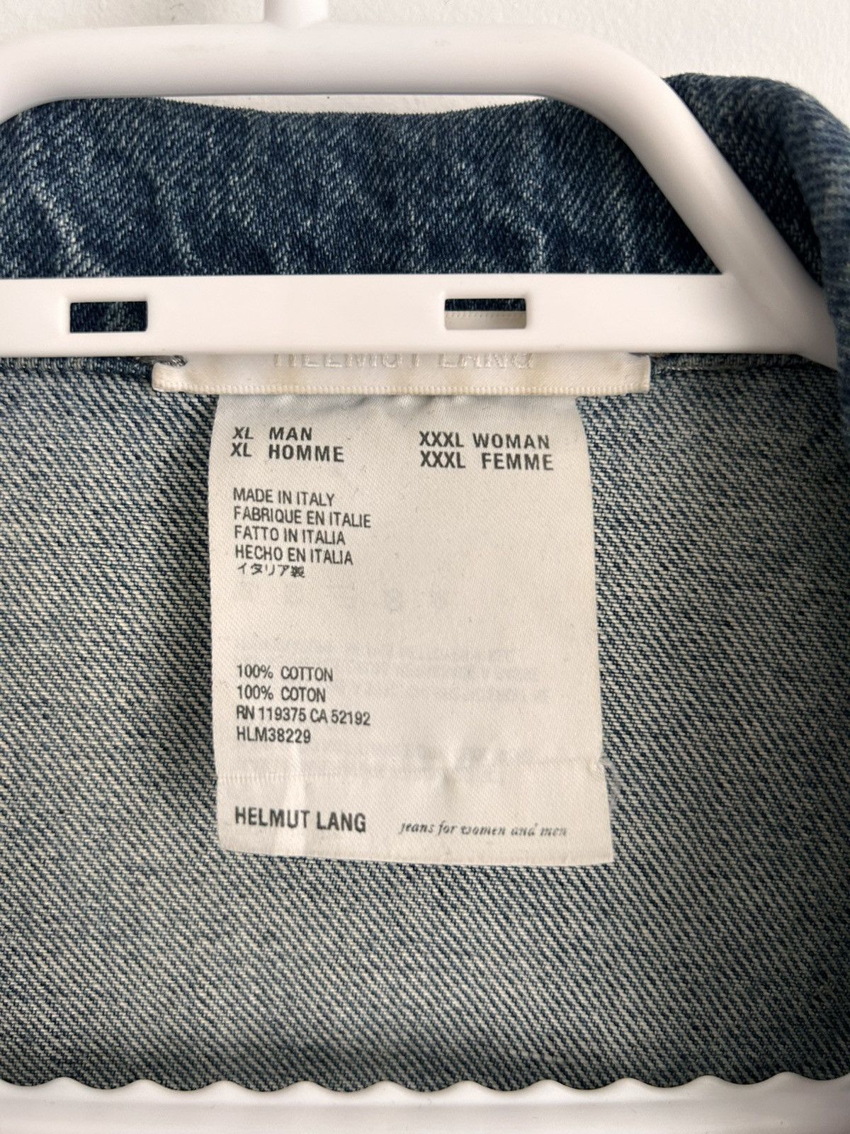 Helmut Lang HELMUT LANG DENIM JACKET Size US L / EU 52-54 / 3 - 3 Thumbnail