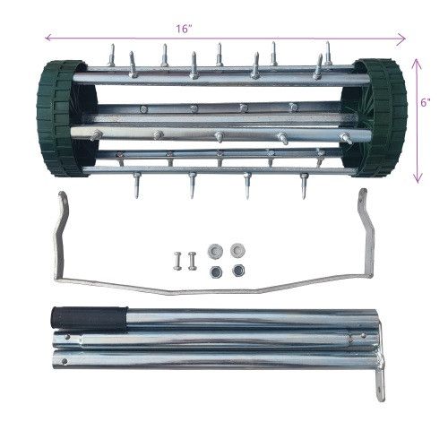 Designer × Homemade Heavy Duty Rolling Lawn Aerator,Rolling Lawn Aerator, Rotar Size US L / EU 52-54 / 3 - 3 Thumbnail