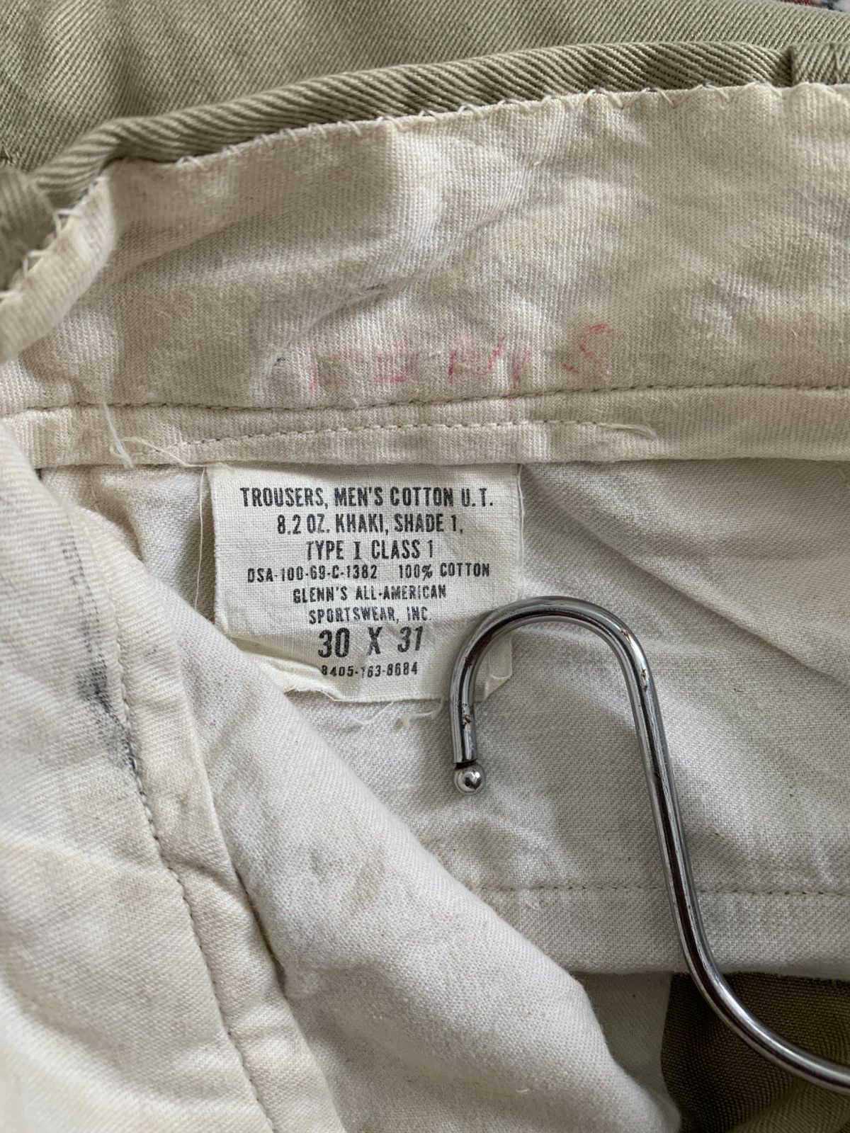 Vintage Vintage 60s Us Army Military Khaki Trousers Size US 28 / EU 44 - 6 Thumbnail