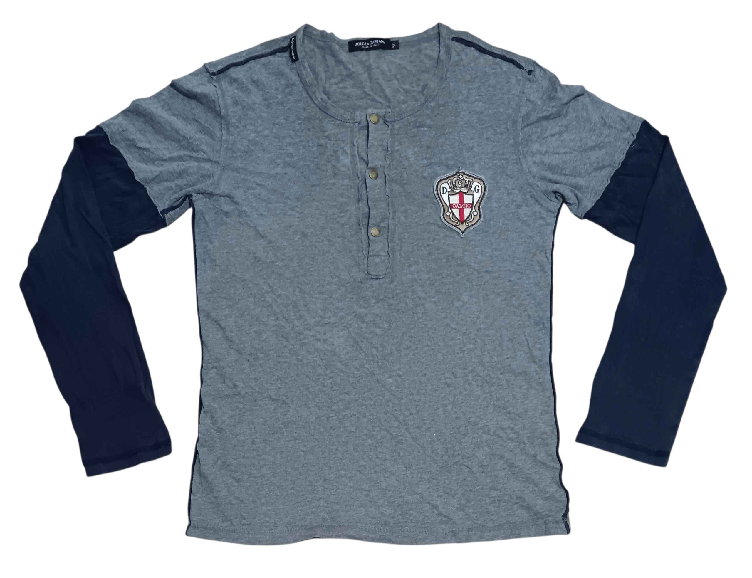 VINTAGE Y2K DOLCE AND GABBANA CALCIO SHIRT