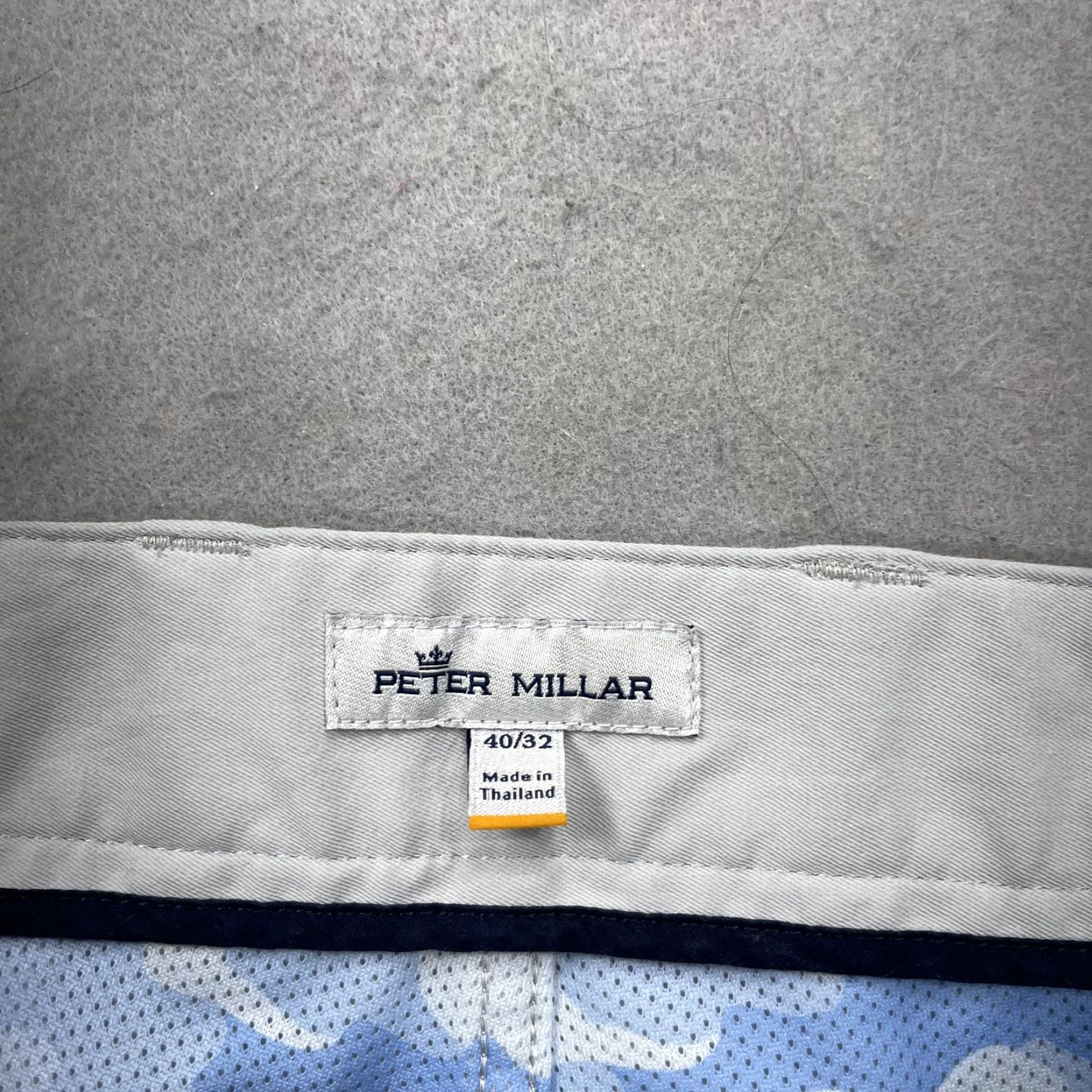 Peter Millar Peter Millar Pants Mens 40x32 Gray Performance Five Pocket Pant Golf Chino EB66 Pants Mens 40x32 Gray Peter Millar 5-Pocket Chino Straight Mens Size US 40 / EU 56 - 4 Thumbnail