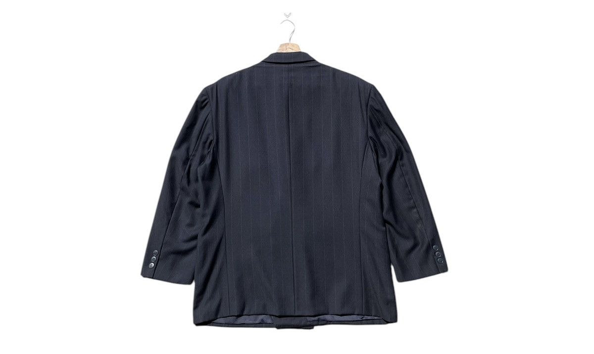 Pierre Cardin RARE🔥 Pierre Cardin Navy Pinstripe Double Breasted Blazer Size US L / EU 52-54 / 3 - 2 Thumbnail