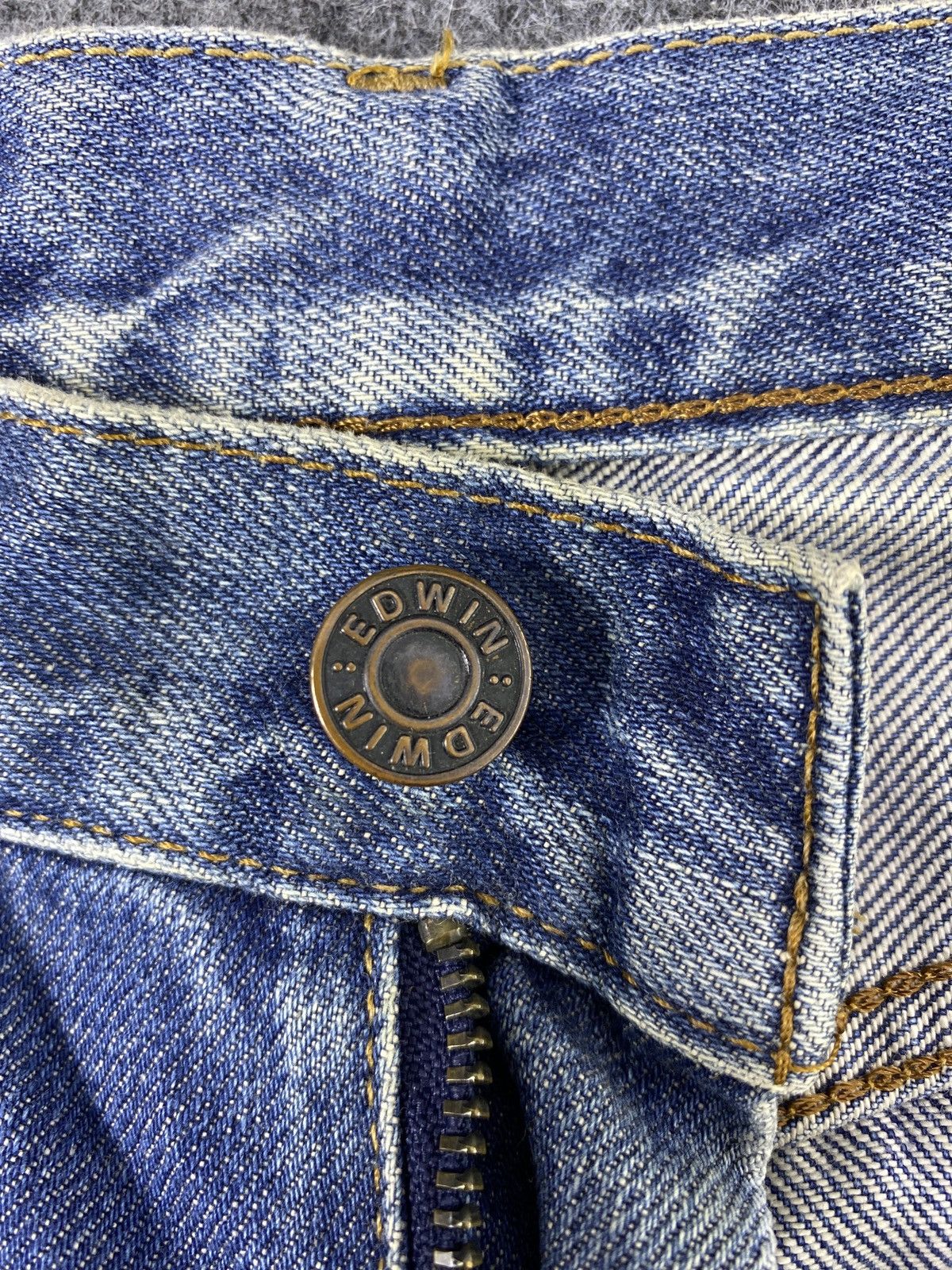 Edwin × Japanese Brand Edwin Miss 503 Blue Wash Jeans - J1118 Size US 26 / EU 42 - 9 Thumbnail