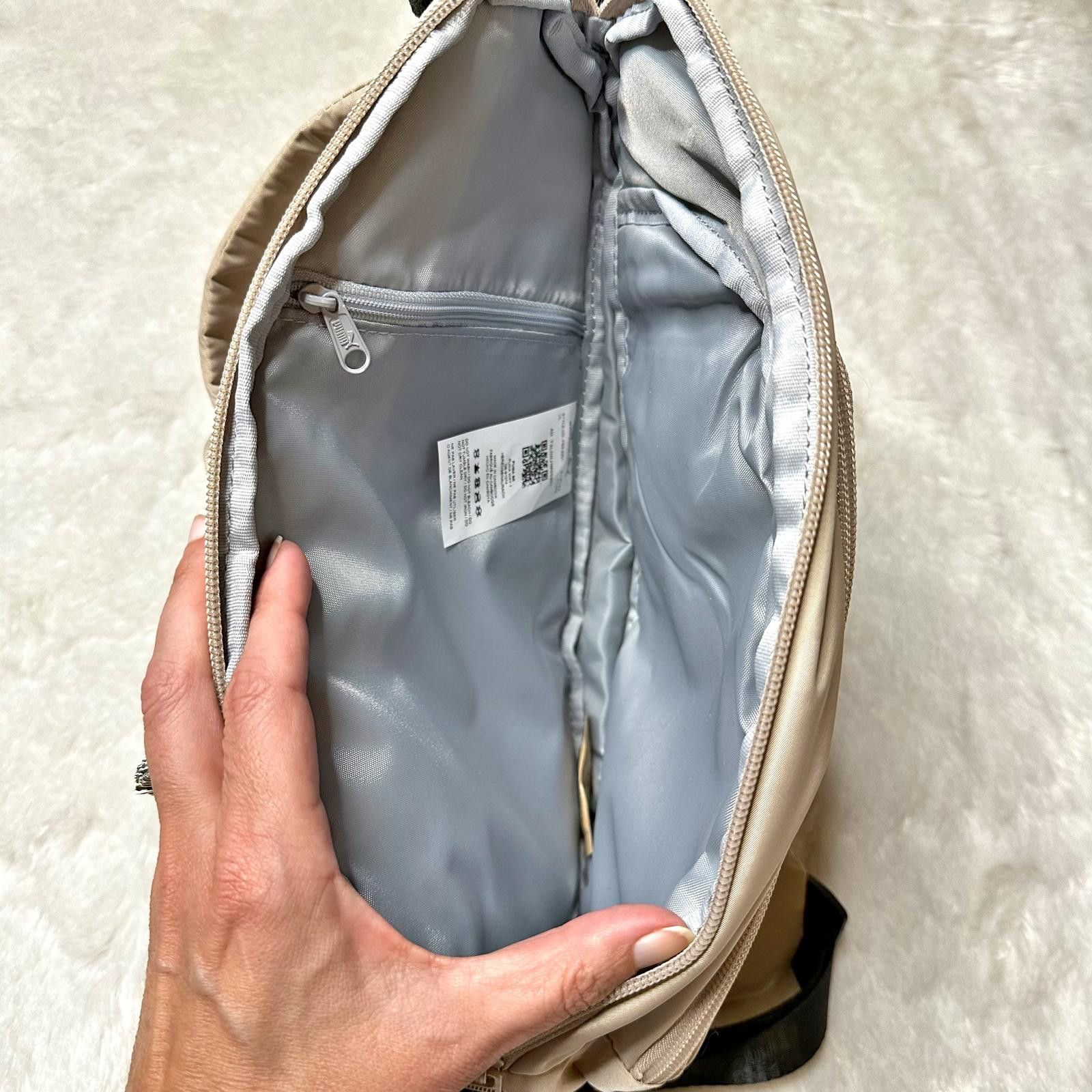 Puma NWT PUMA Unisex Light Beige Myriad Sling Crossbody Bag OS Size ONE SIZE - 5 Thumbnail