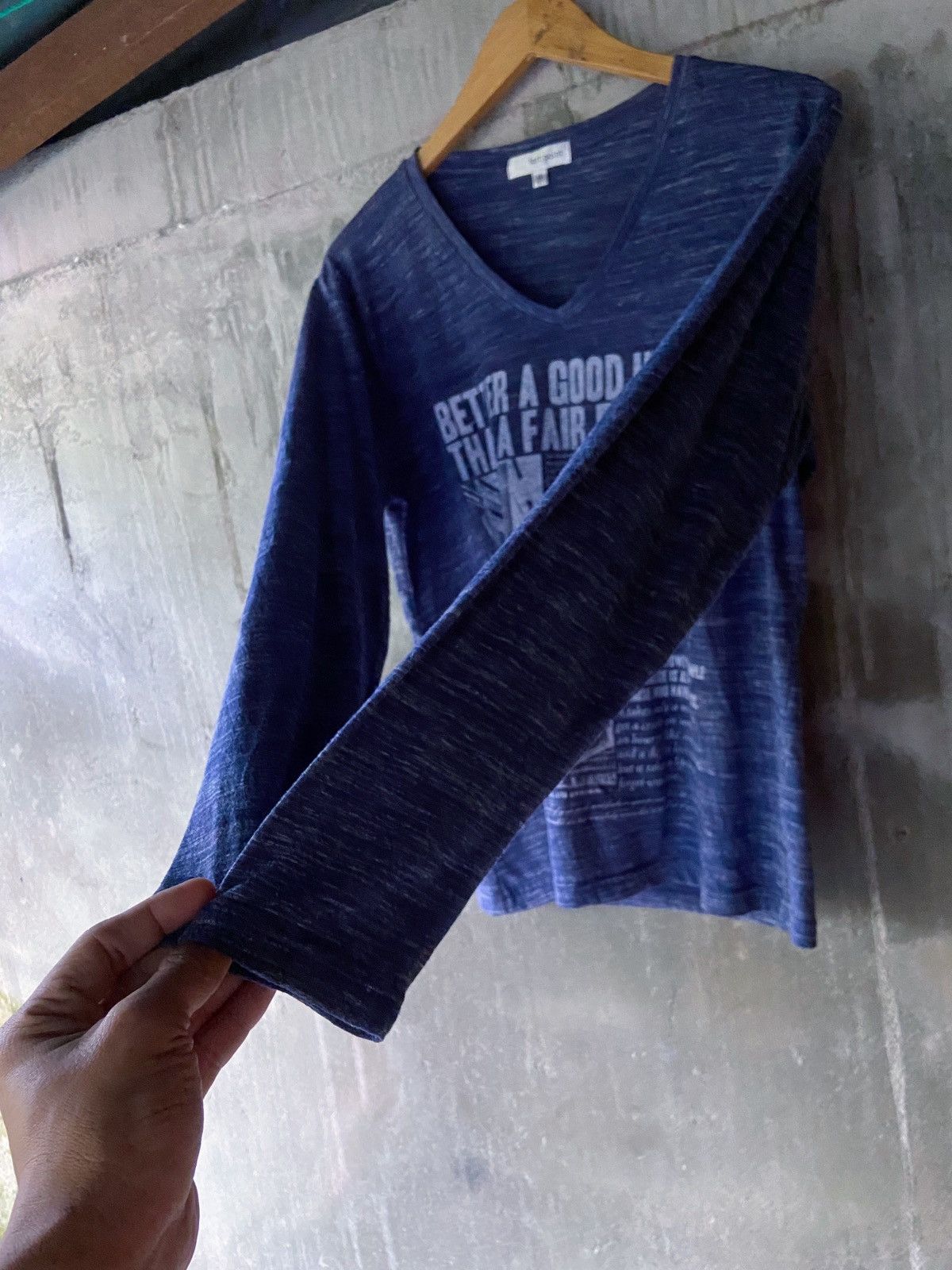 Japanese Brand BETTER A GOOD HEART THAN A FAIR FACE LONG SLEEVE Size US M / EU 48-50 / 2 - 8 Thumbnail