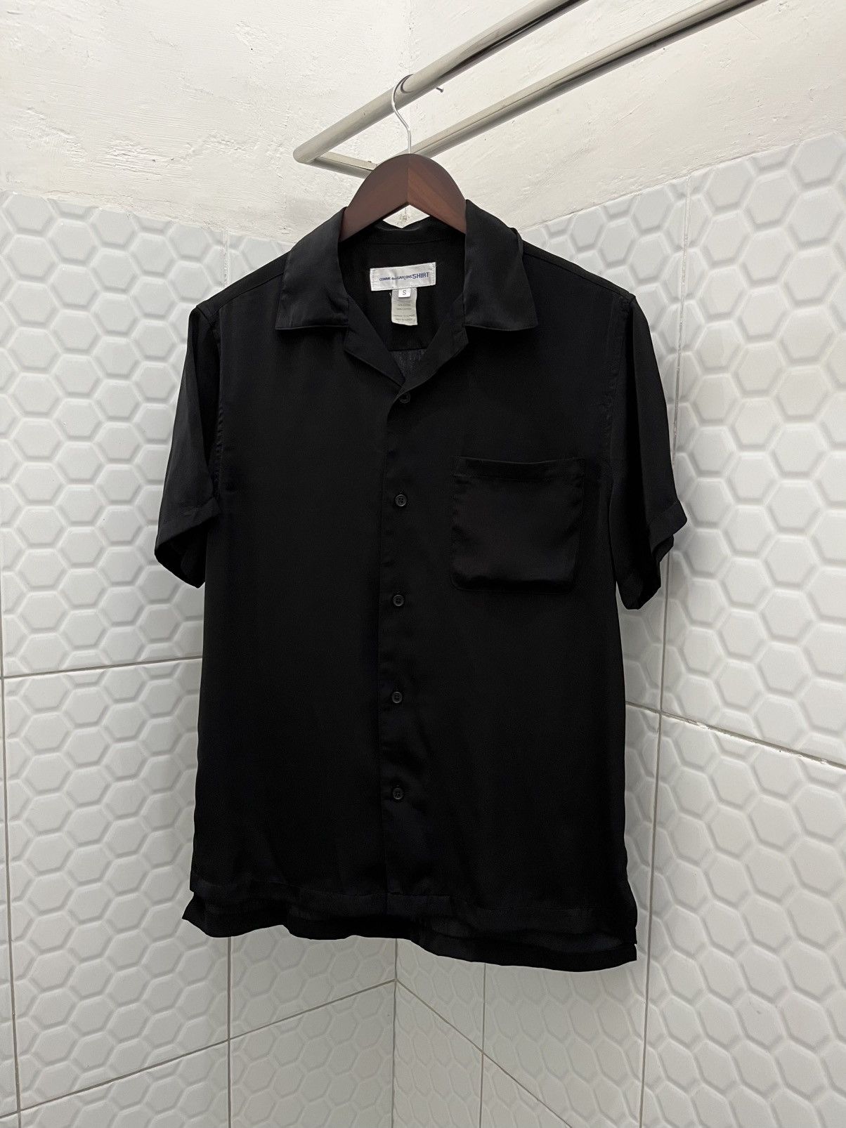 Comme des Garcons × Comme des Garcons SHIRT Comme Des Garcons Open Collar Button Up Shirt Size US S / EU 44-46 / 1 - 3 Thumbnail
