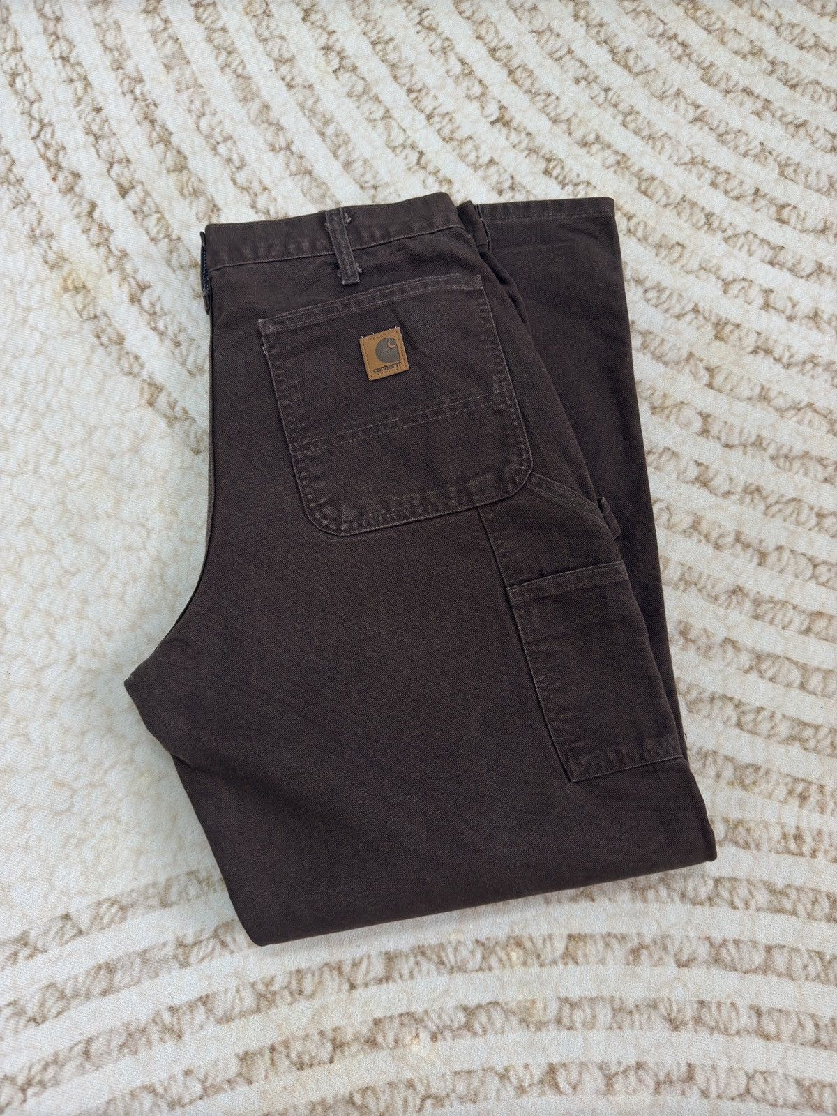 Carhartt Carhartt Carpenter Duck Work Pant Size US 35 - 1 Thumbnail