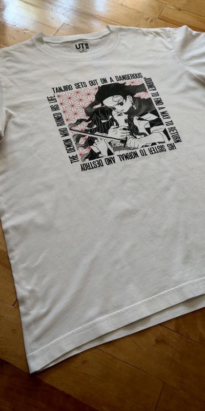 Anime × Band Tees × Japanese Brand Demon Slayer Original Manga Tshirt Goth Alt Japan Size US M / EU 48-50 / 2 - 4 Thumbnail