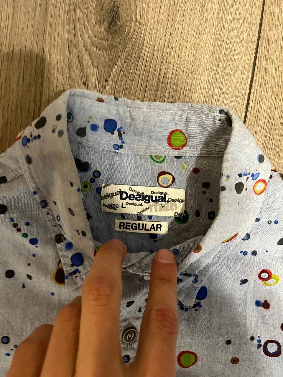 Desigual desigual shirt men large Y2K Size US L / EU 52-54 / 3 - 2 Thumbnail
