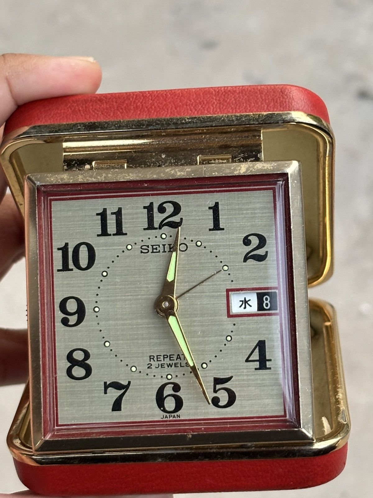 Seiko × Vintage VINTAGE SEIKO ALARM TRAVEL TABLE CLOCK Size ONE SIZE - 4 Thumbnail