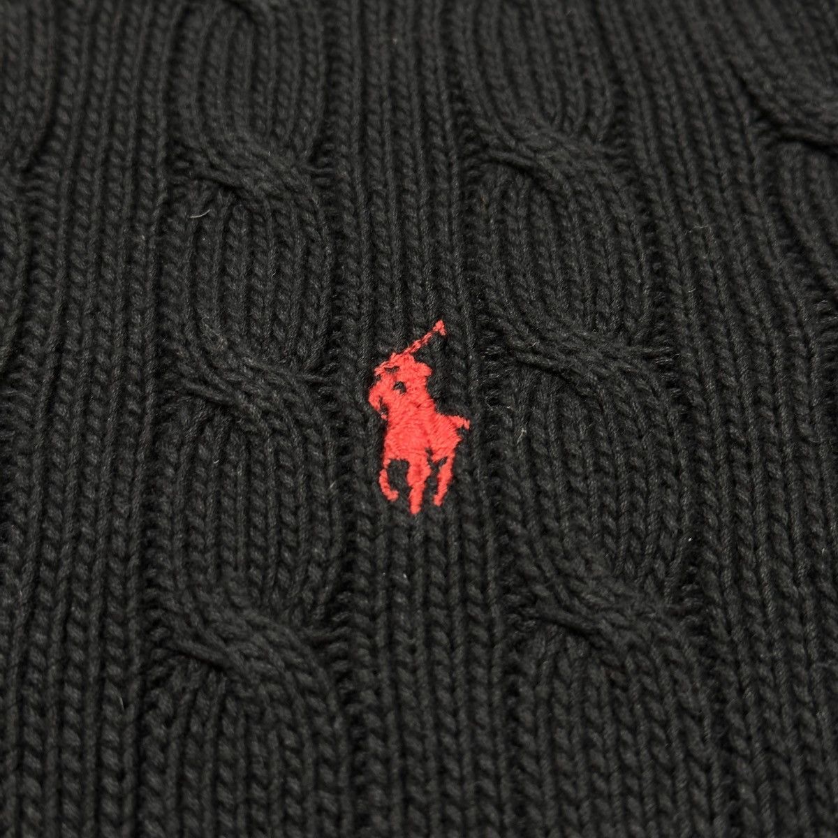 Polo Ralph Lauren Polo Ralph Lauren cable knit short sleeve top sweater Size L / US 10 / IT 46 - 5 Thumbnail