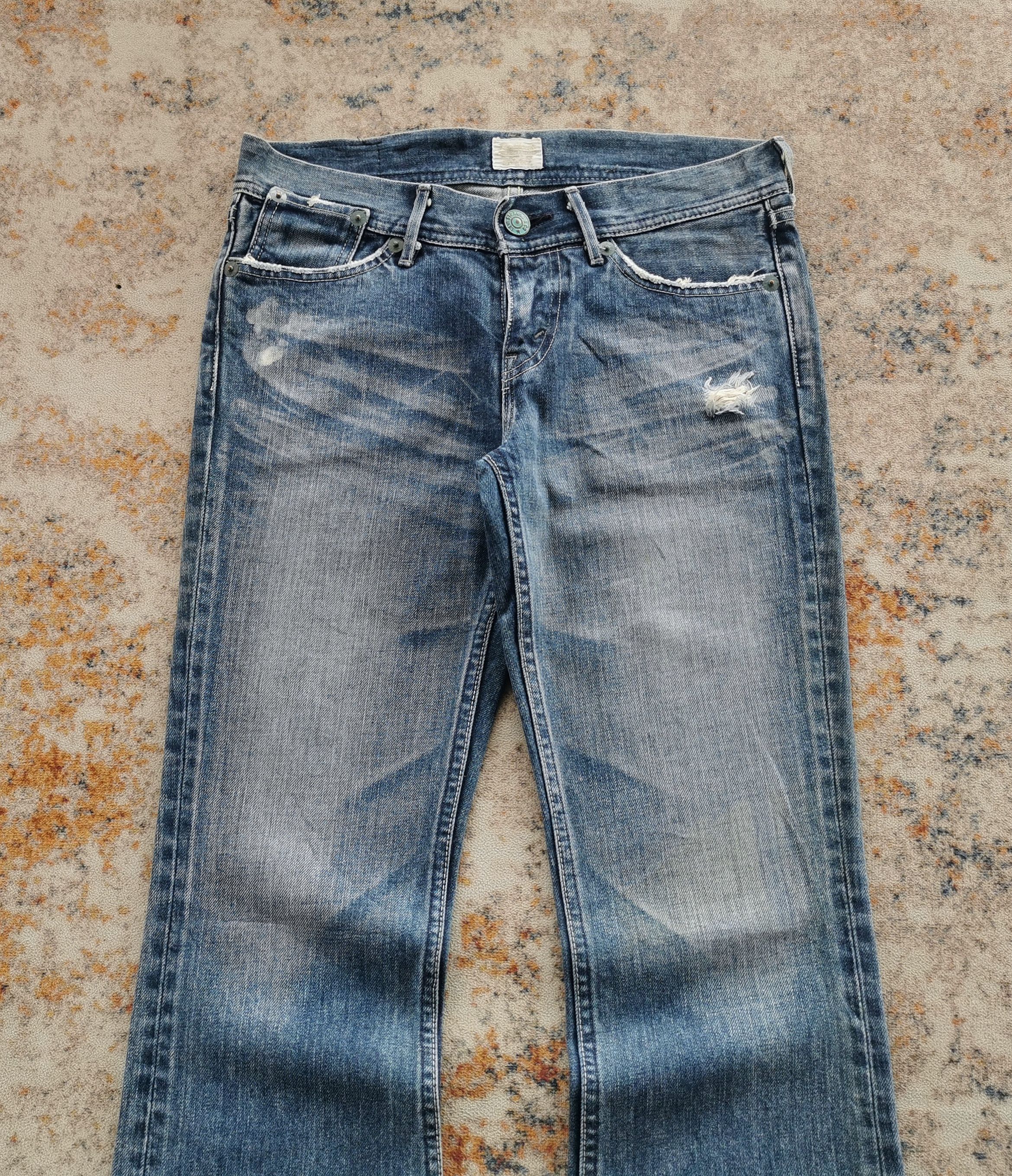 Levi's Vintage Womens Levis Redloop Bootcut Jeans Size 30" / US 8 / IT 44 - 2 Thumbnail