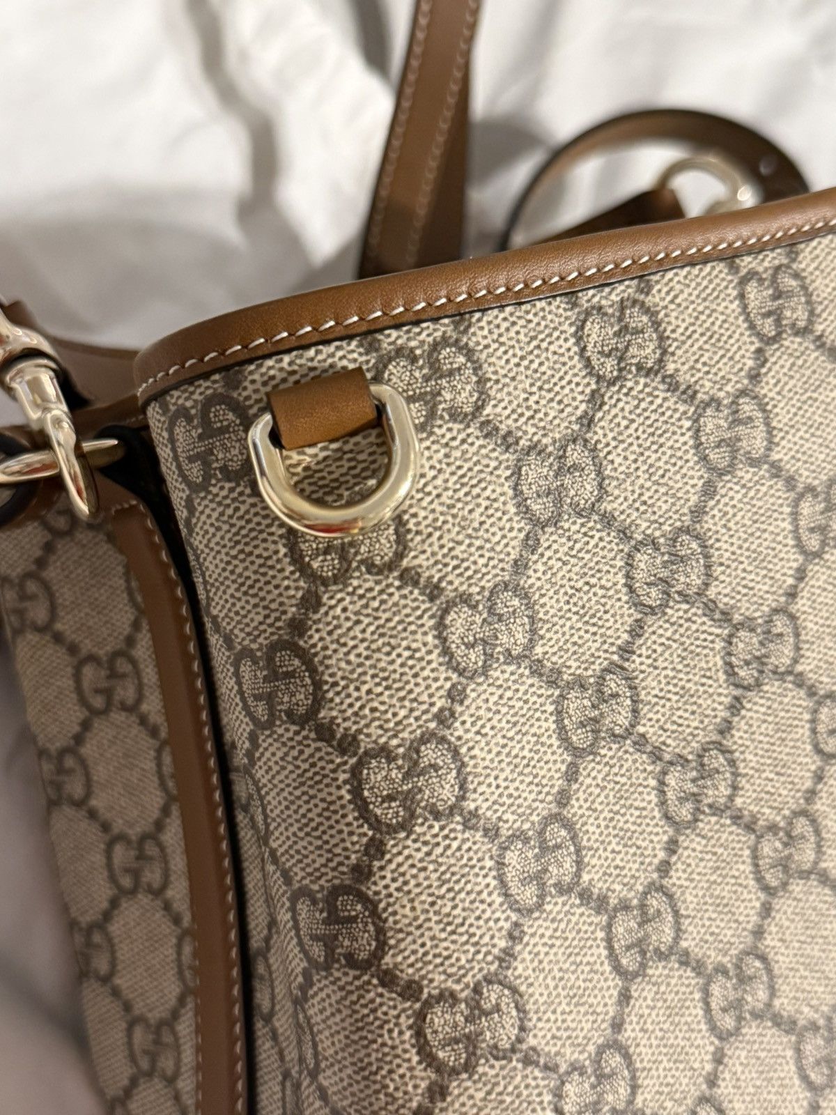 Gucci GG Emblem small bucket bag Size ONE SIZE - 11 Thumbnail