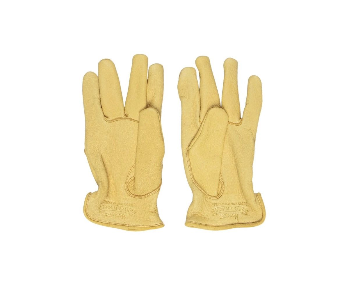 DENIM TEARS × Stussy DENIM TEARS X STUSSY LEATHER DAD GLOVES