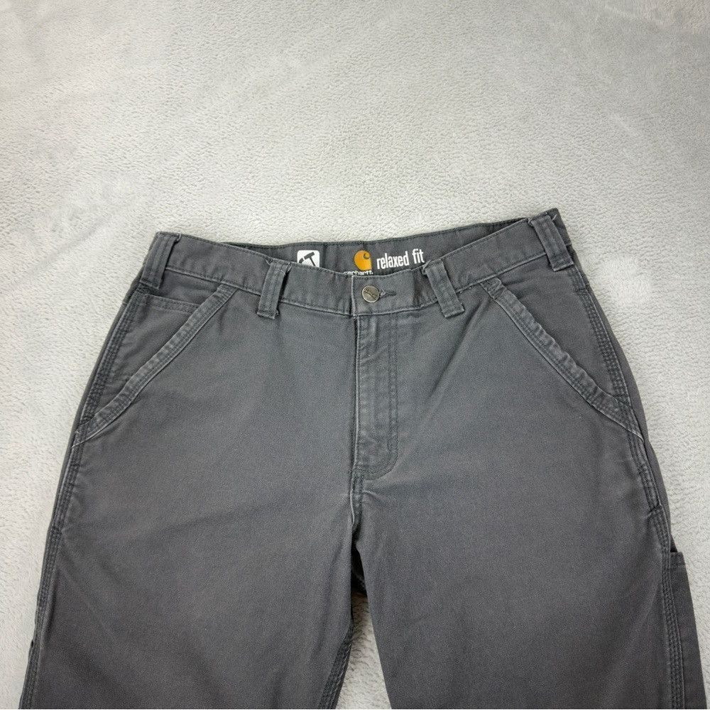 Carhartt Carhartt Full Swing Relaxed Fit Grey Pants Mens Sz 33x28 10 Size US 33 - 8 Thumbnail