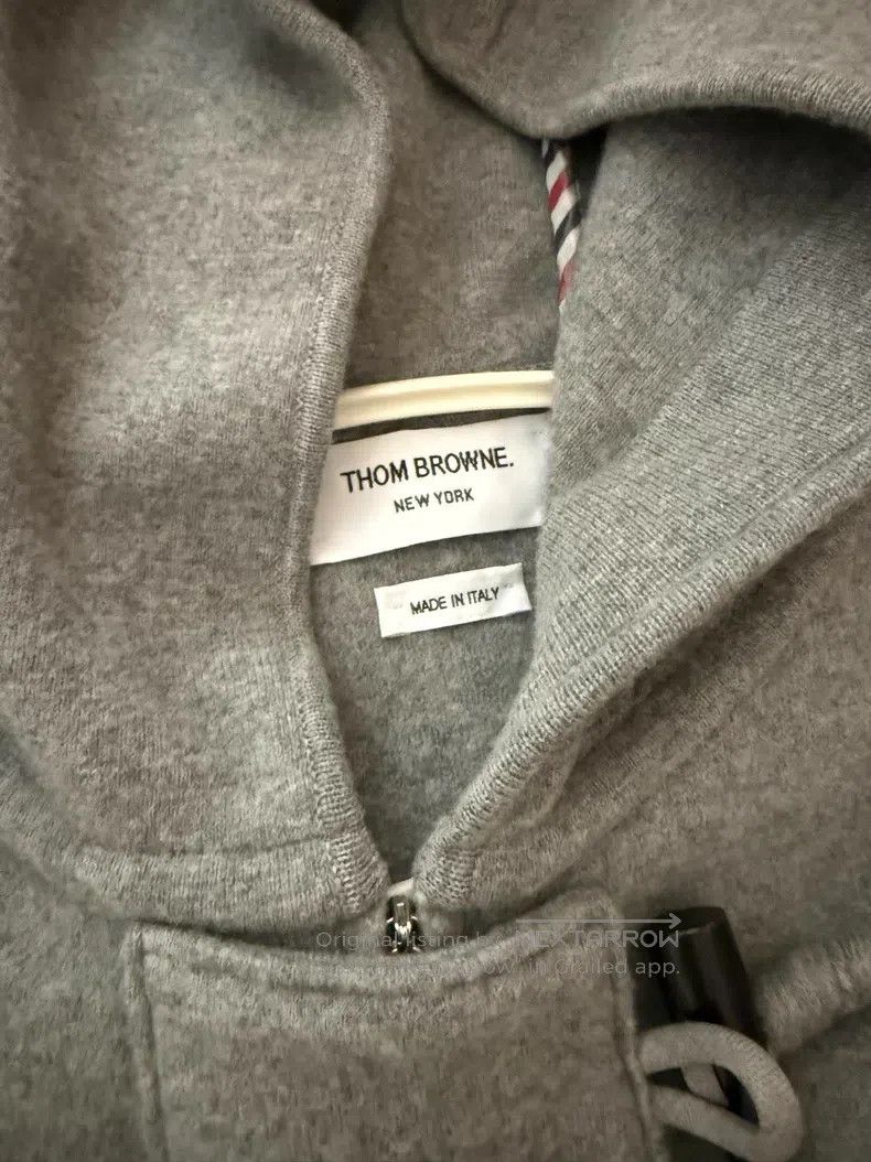 Thom Browne Thom Browne Striped Wool Coat Size US XS / EU 42 / 0 - 4 Thumbnail