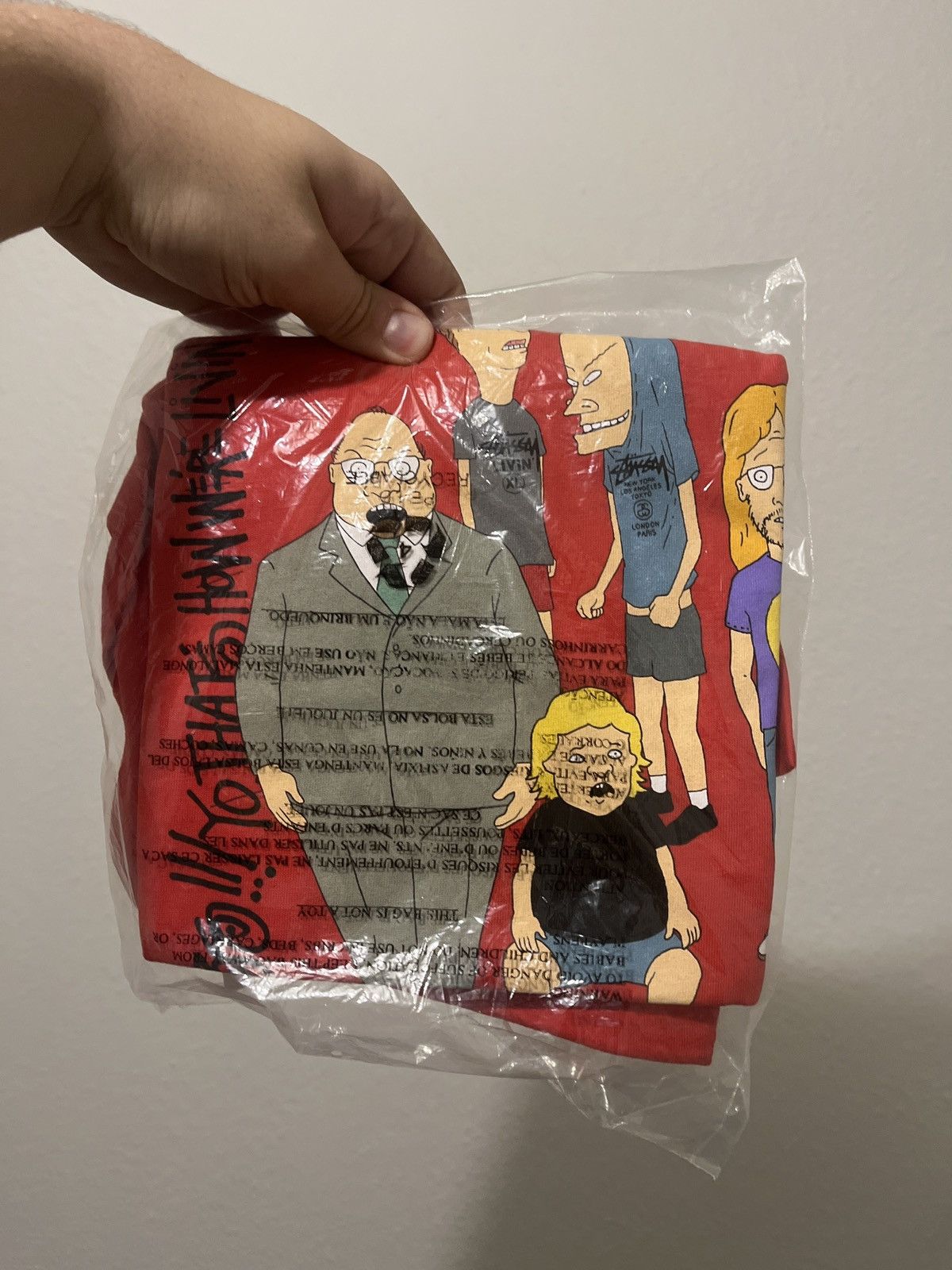 Stussy Stussy x Beavis & Butthead Tee Size US XL / EU 56 / 4 - 1 Thumbnail
