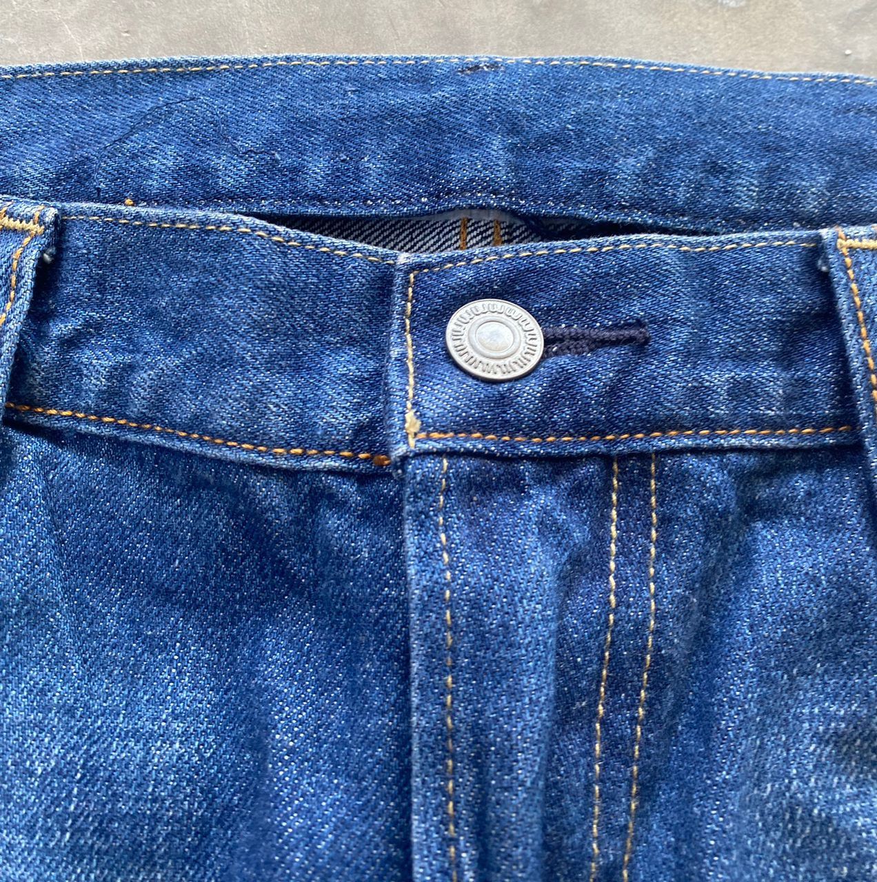 Japanese Brand 💥BEST OFFER💥VINTAGE UNIQLO JEANS FLARE DENIM Size US 36 / EU 52 - 5 Thumbnail