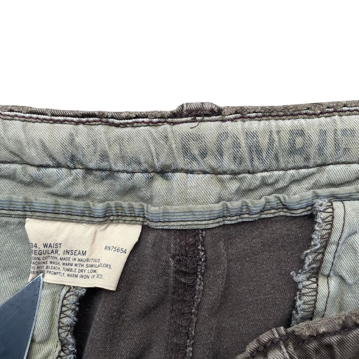 Abercrombie & Fitch × Vintage Vintage Abercrombie Fitch Military Paratrooper Cargo Pants Size US 34 / EU 50 - 3 Thumbnail
