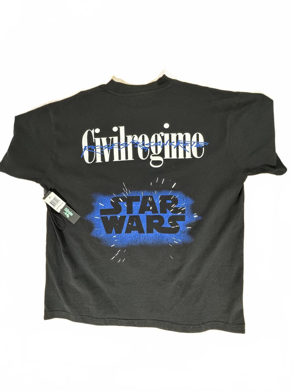 Civil Regime Civil Regime X Luke Skywalker Graphic T-Shirt--OS Large Size US L / EU 52-54 / 3 - 2 Thumbnail