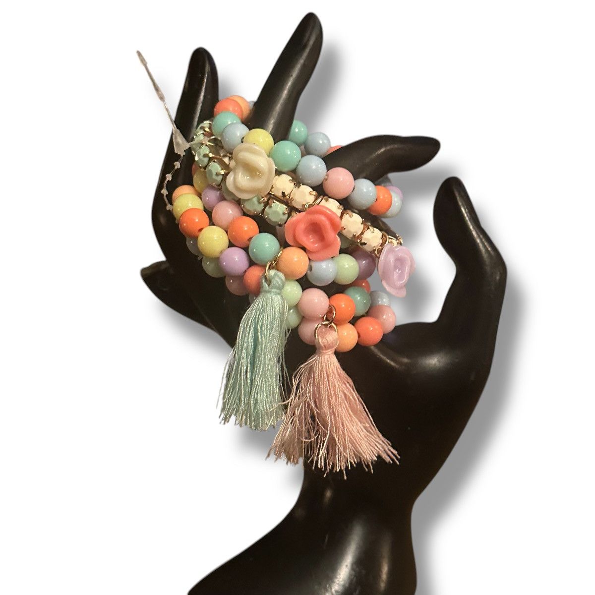 Other Pastel multicolor stacking stretch bracelets Size ONE SIZE - 3 Thumbnail