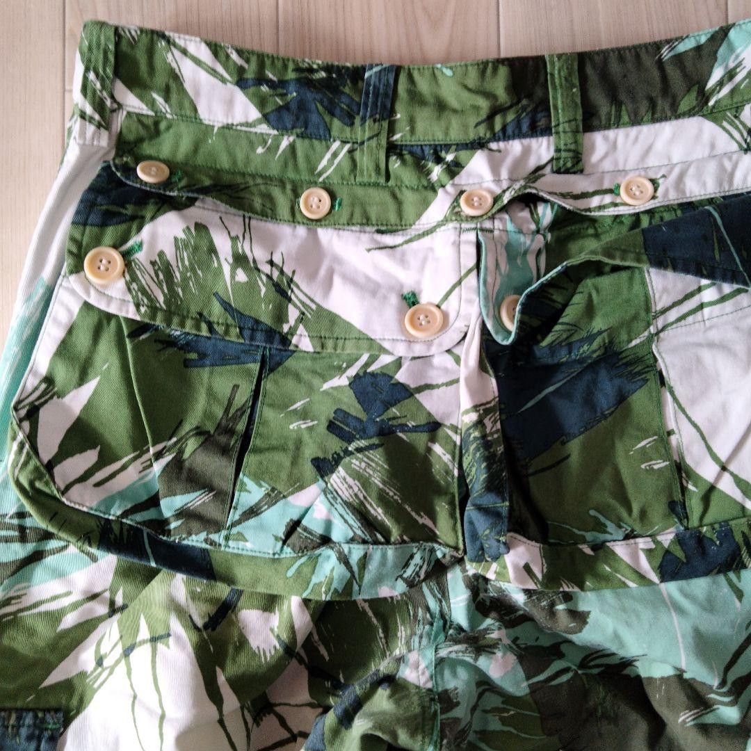 Issey Miyake × Japanese Brand ISSEY MIYAKE Safari Cargo Shorts Casual Pants Khaki Size US 31 - 8 Thumbnail